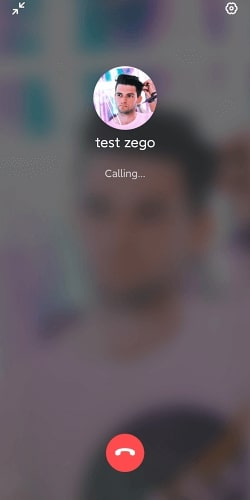 making a call