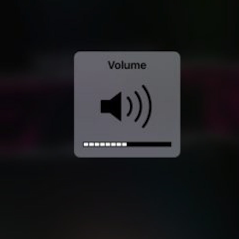 volume control