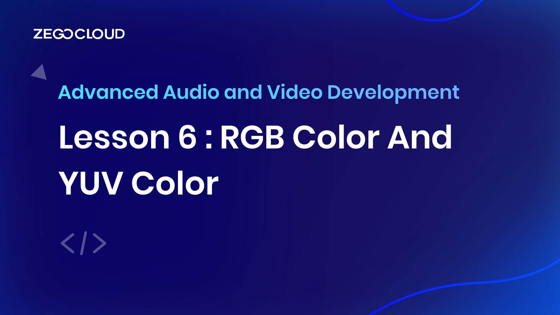 Lesson 6: RGB Color And YUV Color