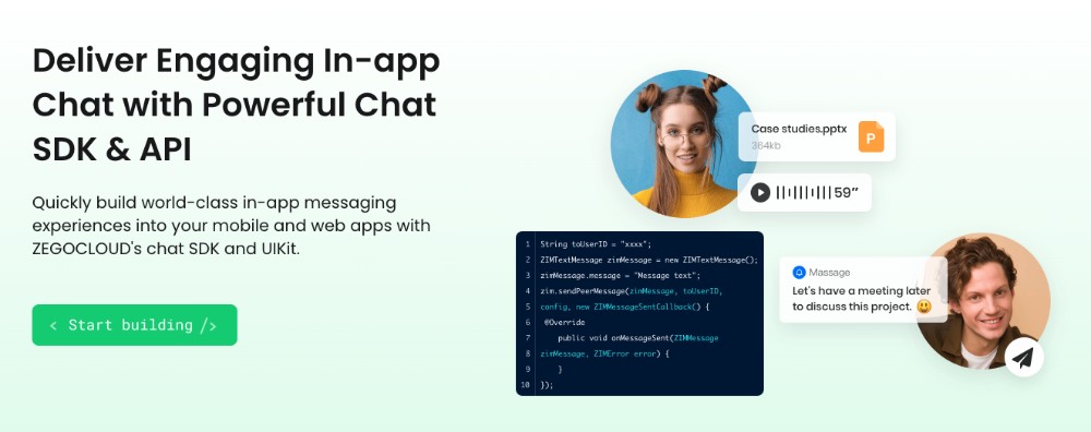  api for private messages app