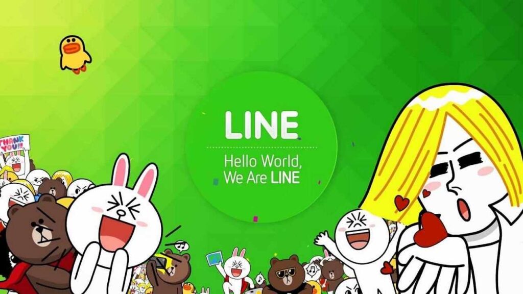 line encrypted messaging app