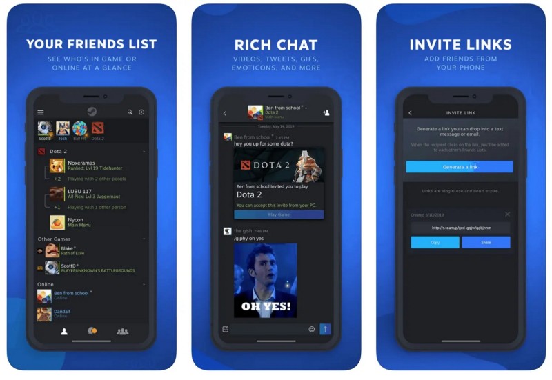 app platform for game chat 