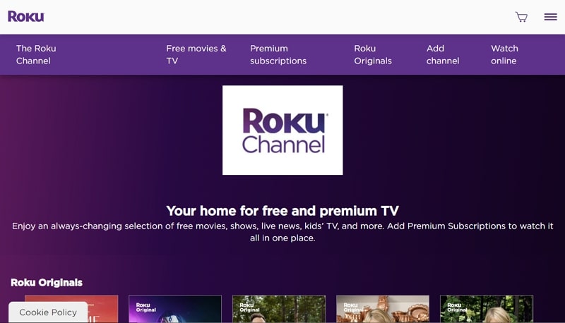 free streaming services - roku