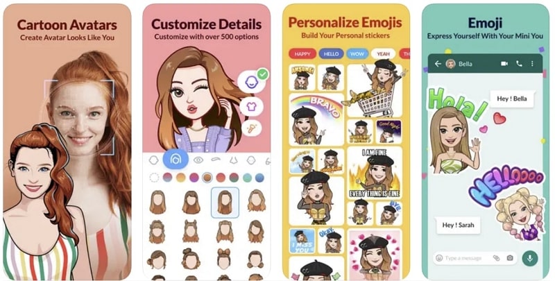 9 Best Sites to Create Cartoon Avatars From Your Photo Online - Zmoji Avatar  Maker