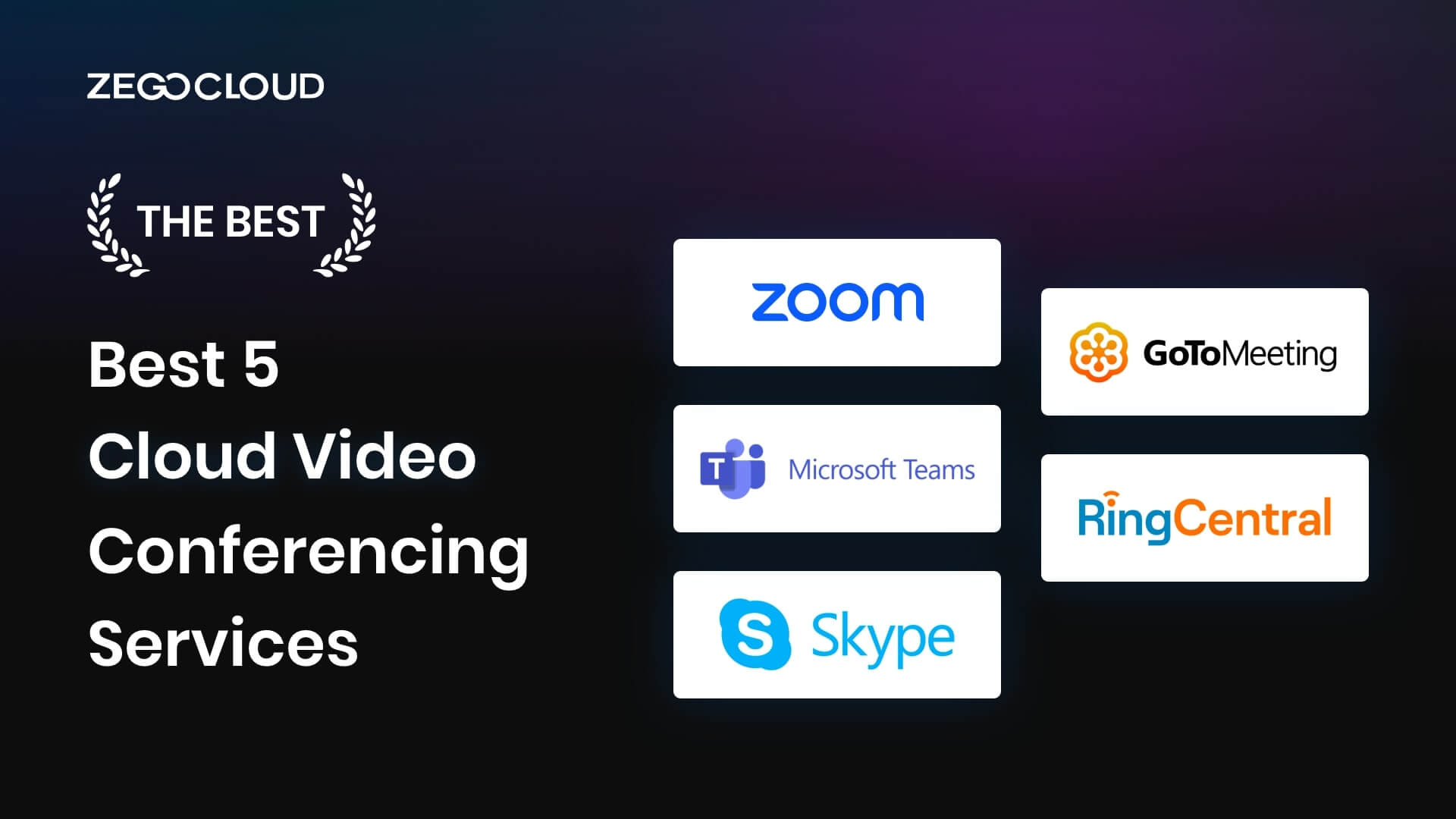 Best 5 Cloud Video Conferencing Services