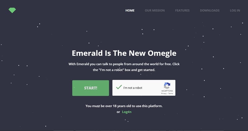 sites like omegle - emeraldchat