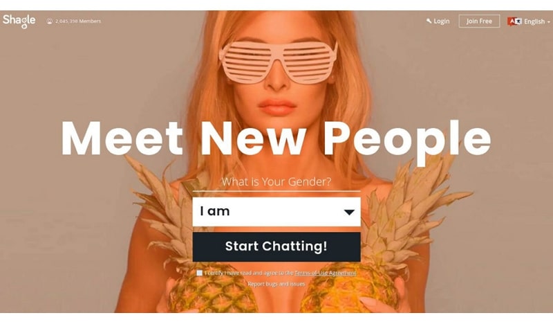 shage site to chat for meeting new people