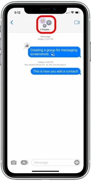 how to add someone to a group chat on iphone