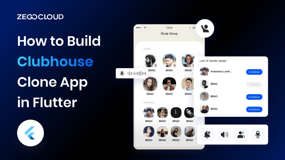 How to Build Clubhouse Clone App in Flutter