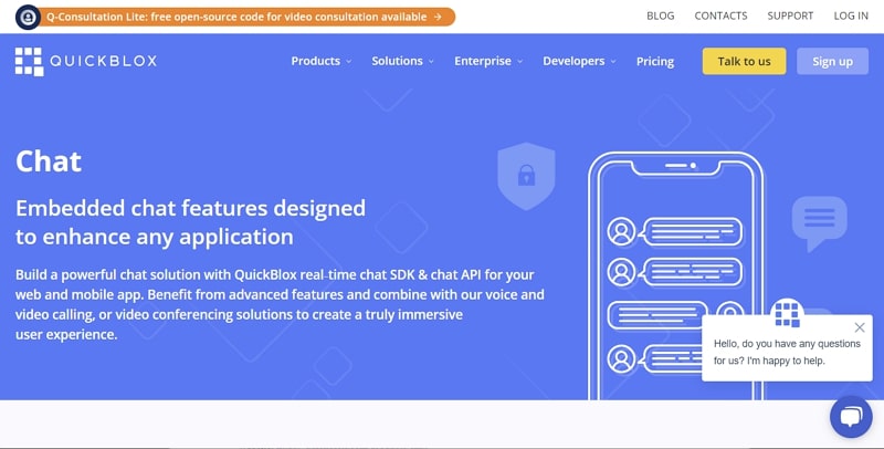 quickbox chat api