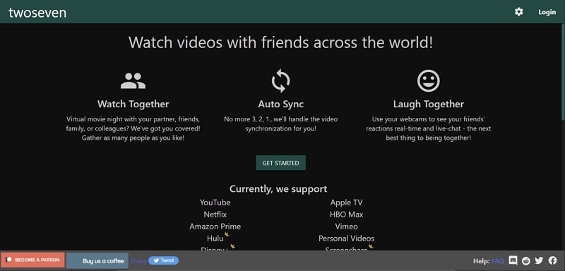 Watch together online streaming