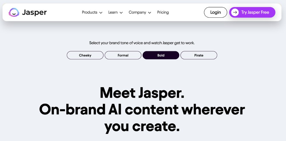 jasper ai text generator