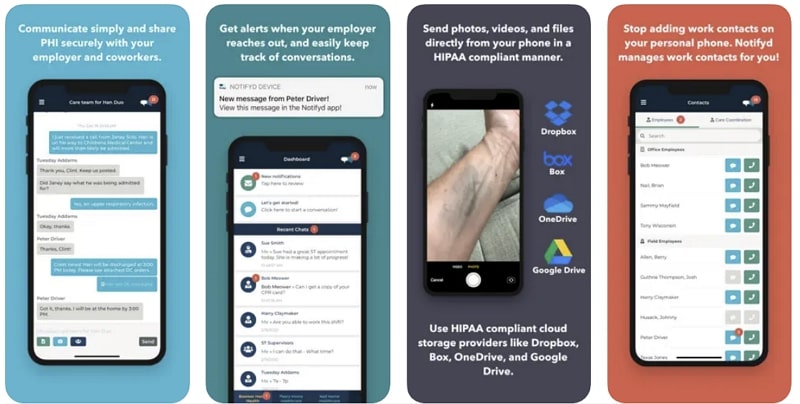 hipaa compliant messaging app free