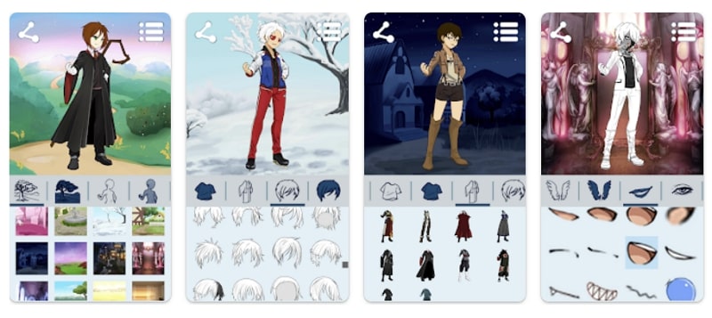 Top 3 Anime Avatar Maker Apps 2022  3D Characters with Poses + Join My  Group in Project Z ♥ 