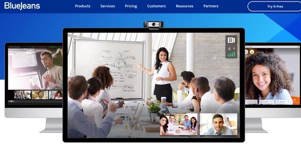 blue jeans video conferencing app