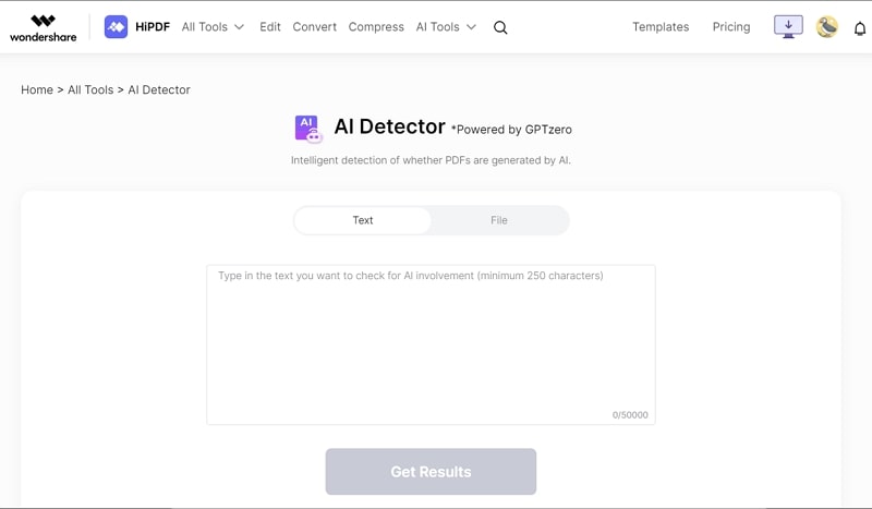 ai detection tool free