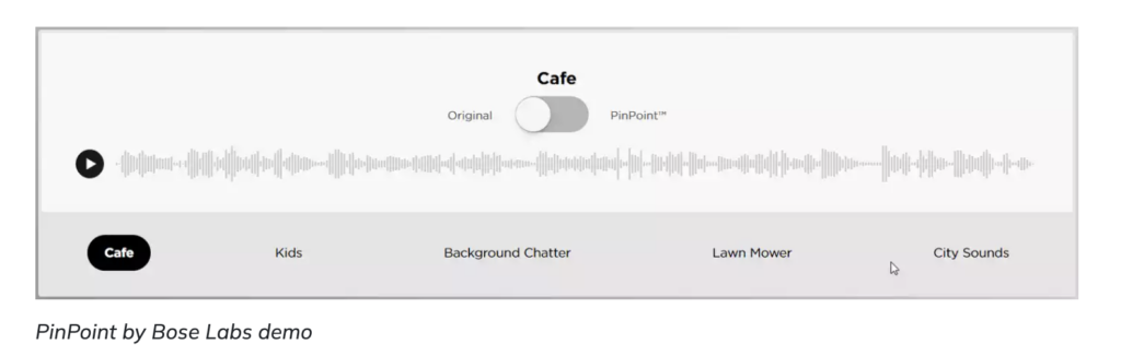 pinpoint by bose labs