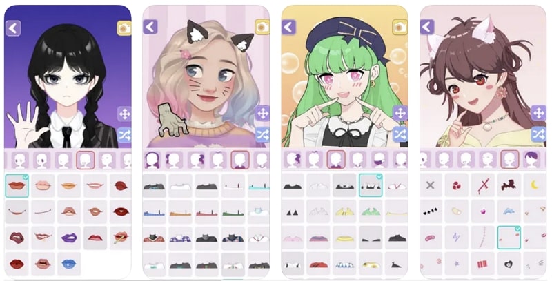 Vlinder Anime Avatar Maker  App Price Intelligence by Qonversion