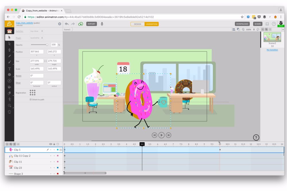 animatron studio whiteboard animation software