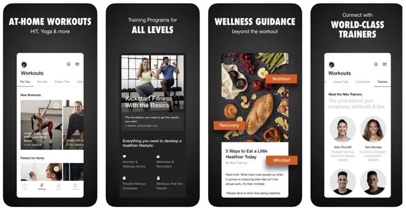 best workout app nike training club