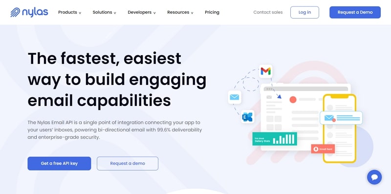 free email api - nylas