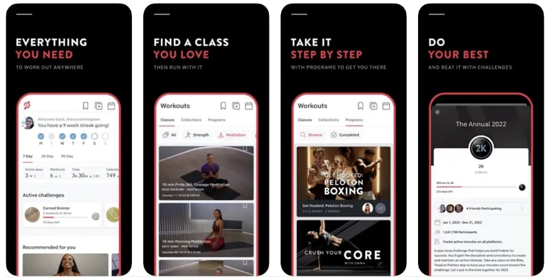 fitness app peloton