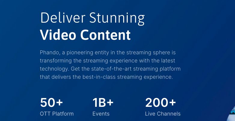 phando live streaming platform