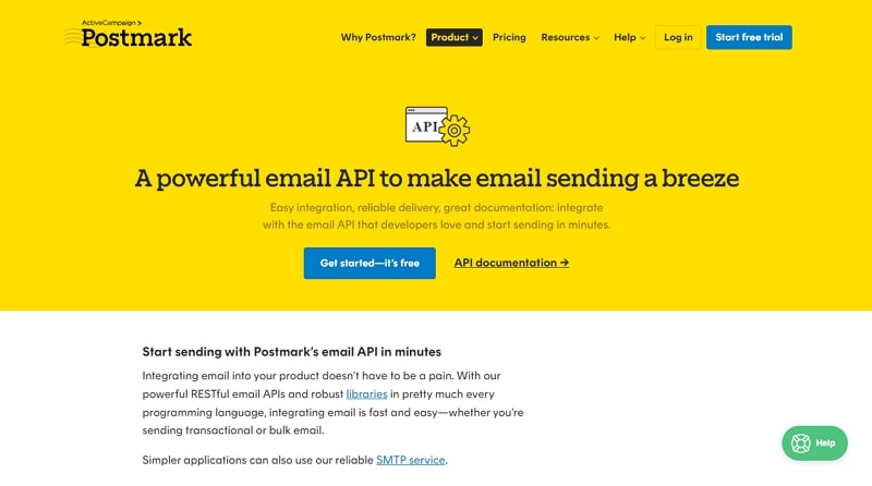 email marketing api - postmark