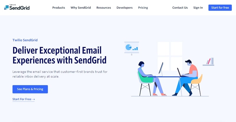 sendgrid api send email