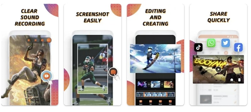 screen recorder vidma record app 