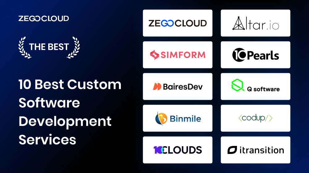 10 Best Custom Software Development Services