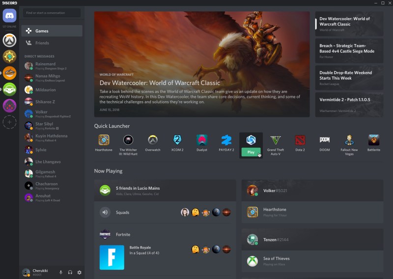 discord voice chat app for game