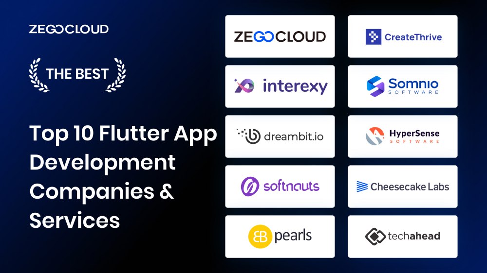 Top 10 Flutter App Development Companies &amp; Services