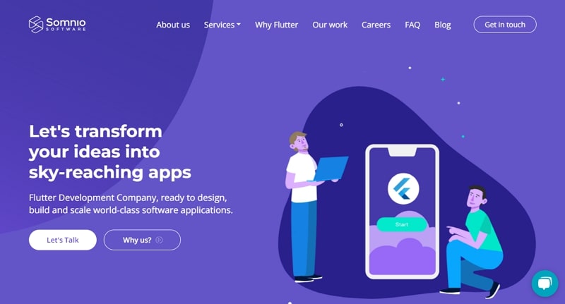 somnio flutter mobile app development
