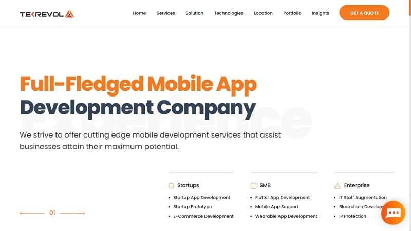 tekrevol offers ios app development service