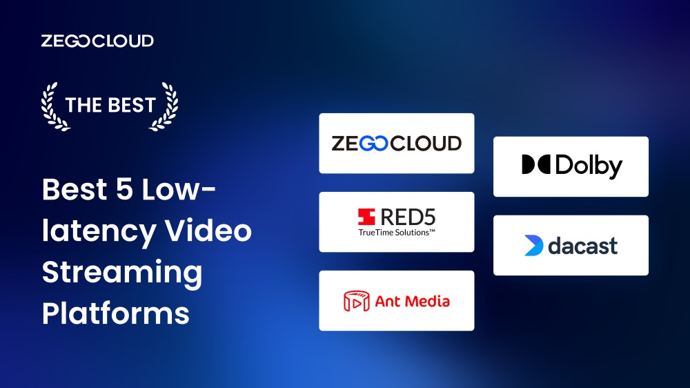 5 Leading Platforms for Low Latency Video Streaming