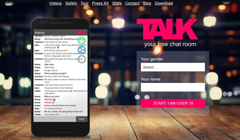 best chat rooms - talkchat