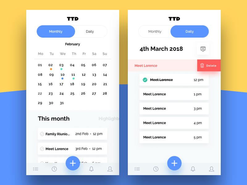 to do list app front end web development projects
