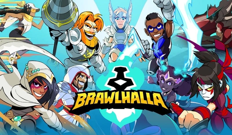 best mobile multiplayer games - brawlhalla