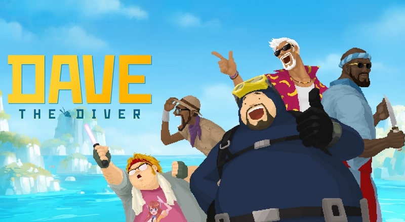 best casual games on steam - dave the diver