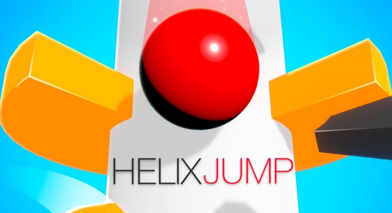 hyper casual games monetization - helix jump