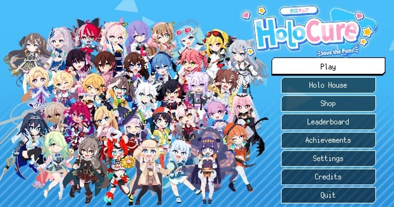 free bullet hell games - holocure