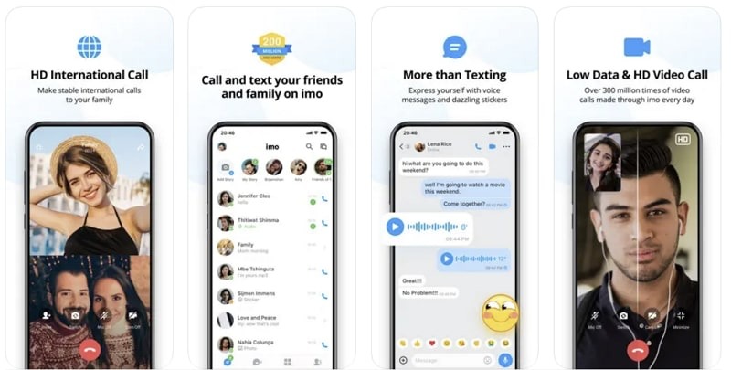 app for video calls on android - imo
