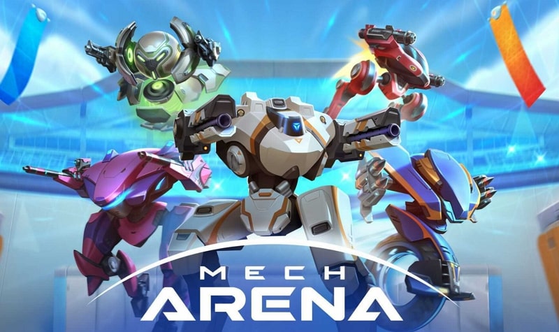 mobile games to play with friends - mech arena