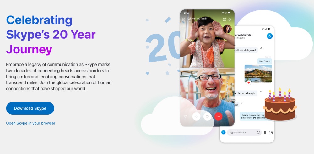 skype chat app