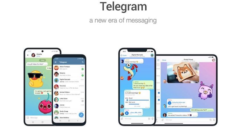 android video chat service - telegram