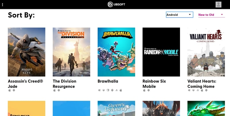 mobile game development services - ubisoft