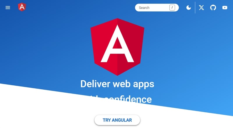 best mobile development framework - angular