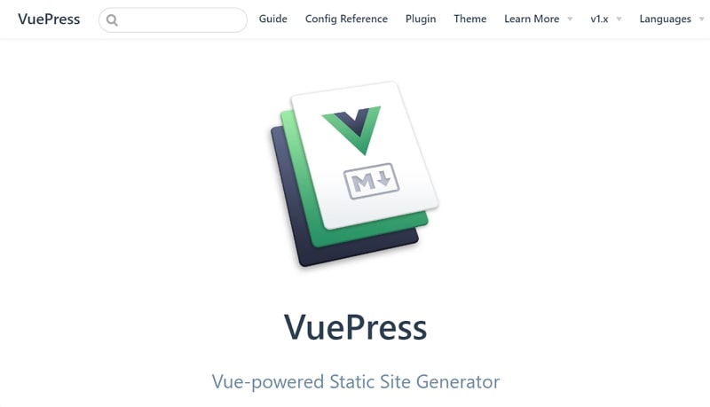 next js alternative - vuepress