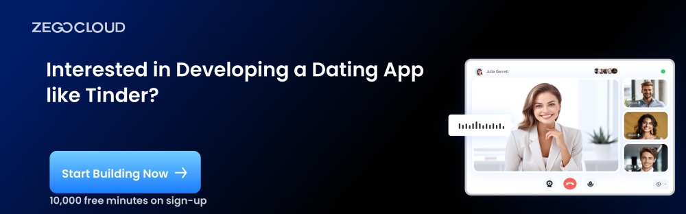 create dating app like tinder with zegocloud